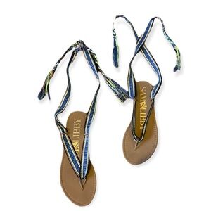 Sam & Libby Wrap Sandals